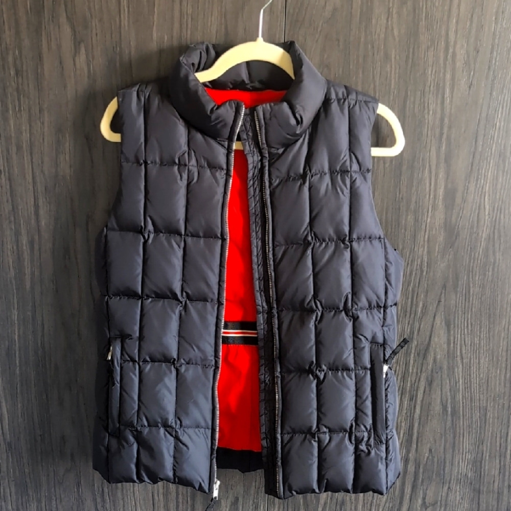 Gap Black Quilted Vest